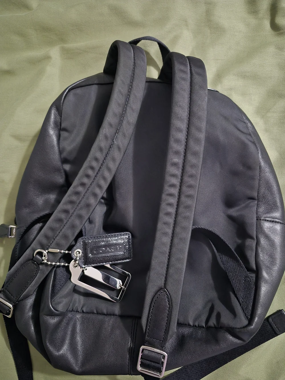 Coach black white
